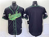 Men's Philadelphia Eagles Blank Black Cool Base Stitched Baseball Jersey,baseball caps,new era cap wholesale,wholesale hats
